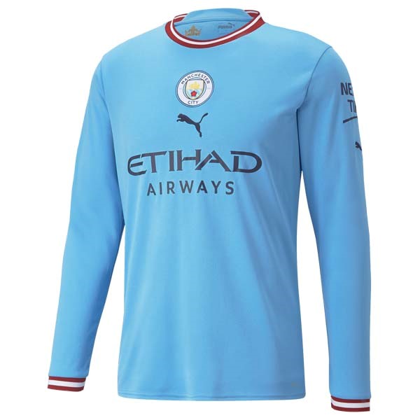 Authentic Camiseta Manchester City 1ª ML 2022-2023